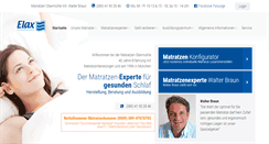 Desktop Screenshot of elax.de